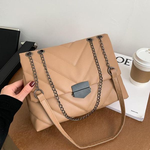 

evening bags fashion chain crossbody for women flap shoulder bag designer handbags pu leather travel