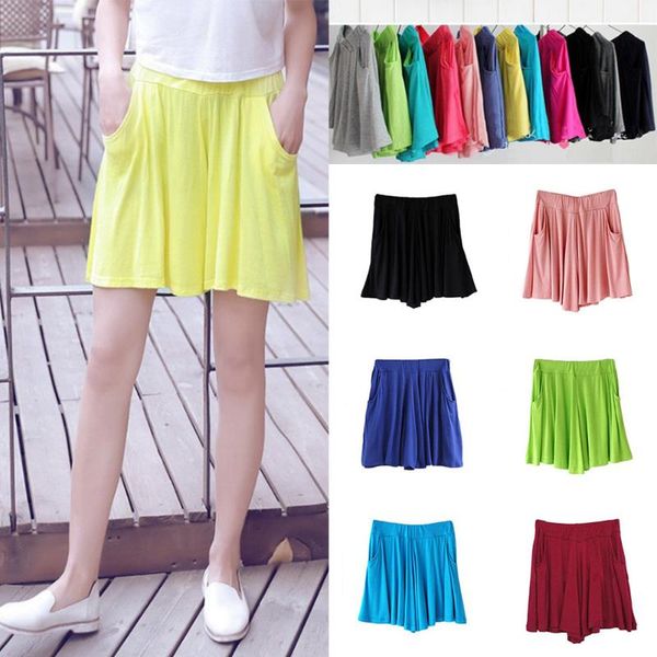 

women's shorts summer super cool outdoor comfortable leisure design candy-colored, White;black
