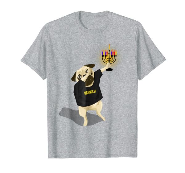 

Jewish Hanukkah Tshirt, Funny Dabving Pug Cute Shirts, Mainly pictures