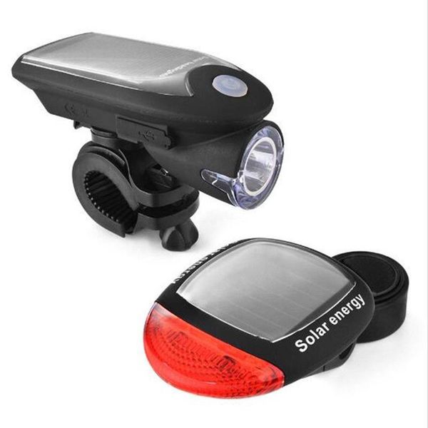 

solar bicycle lights mountain bike front usb charging light