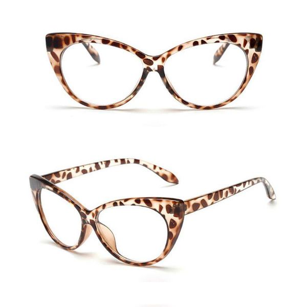 

fashion sunglasses frames women designer vintage gradient glasses retro cat eye sun female eyewear uv400, Black