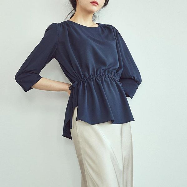 

women's blouses & shirts fashion blouse for women 2021 spring autumn korean simple female slim woman shirt vetement femme z, White