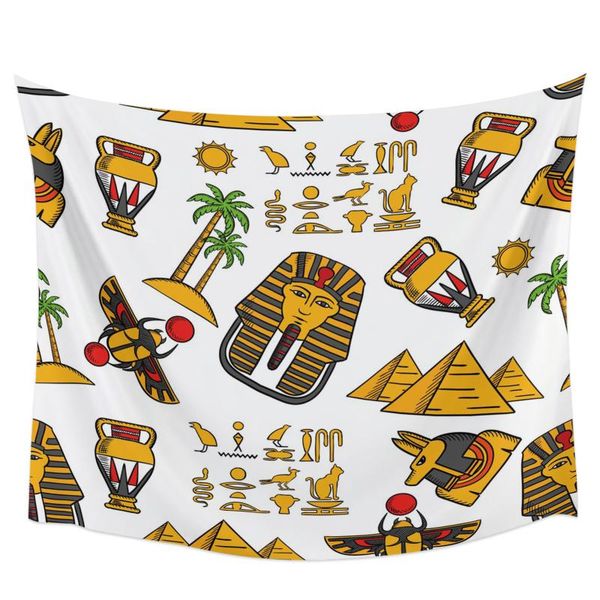 

tapestries ancient egypt wall tapestry home decor bedroom hanging yoga mat picnic