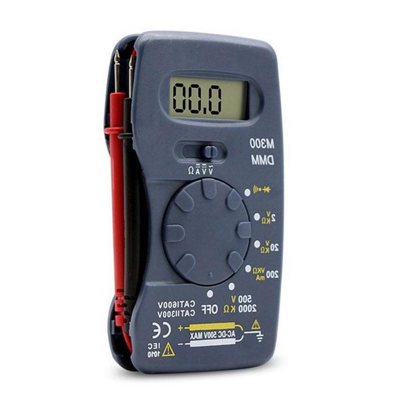

multimeters dt83b pocket digital multimeter ammeter voltmeter dc/ac resistor ohm voltage meters tester electrical instruments large screen