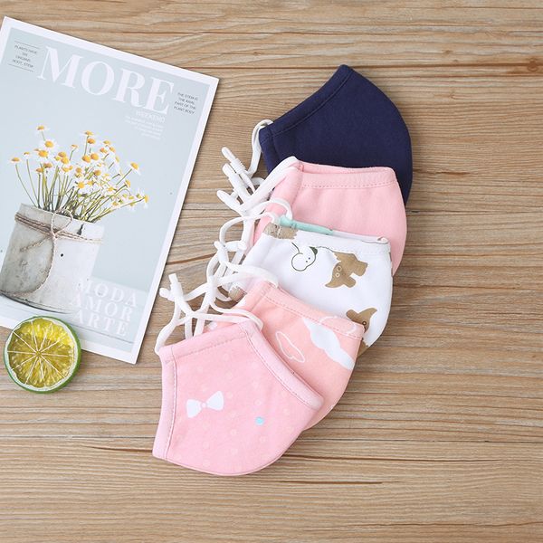 

washable adjustable dust fashionable cute printed children's mask