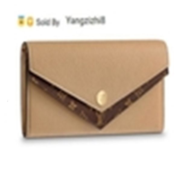 

yangzizhi8 2018 v wallet m64390 double new women fashion shows exotic leather bags iconic bags clutches evening chain wallets purse, Black;red
