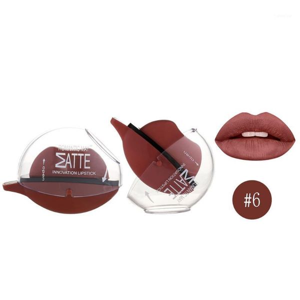 

waterproof matte lipstick ladies beauty makeup hydrating long lasting lip gloss pintalabios permanente #y31