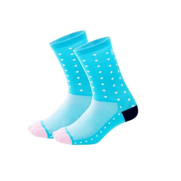 

sports socks professional outdoor sport running cycling compression dot grid mesh cycling, climbing, all seasons, Black