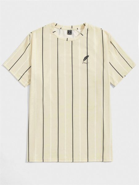 

men feather and striped b9mi#, White;black