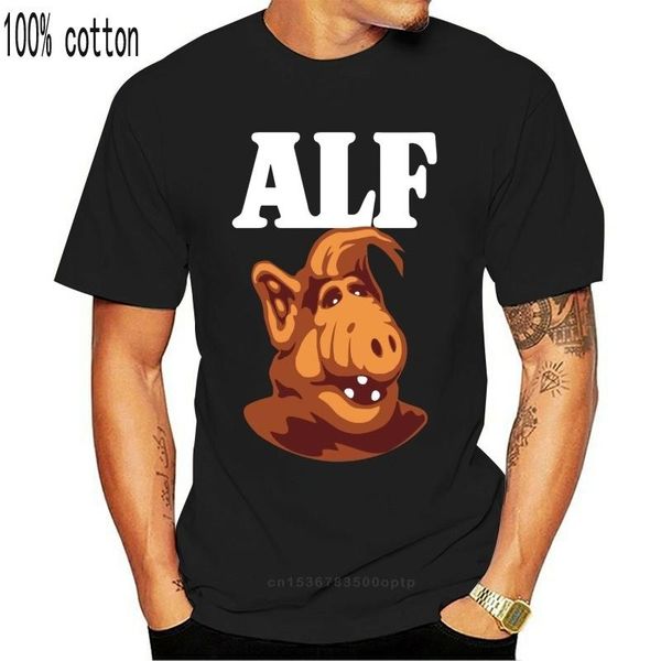 

men's t-shirts alf tv show men t shirt, White;black