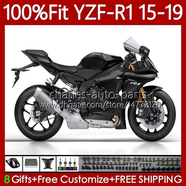 OEM-Karosserie für Yamaha YZF-R1 YZF1000 YZF R 1 1000CC YZFR1 15 16 17 18 19 Verkleidungen 104Nr