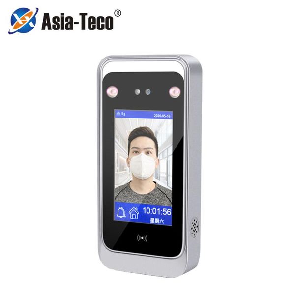 

4.3 inch screetcp/ip dynamic face recognition access control 1.0mp hd camera visible light anti po fingerprint