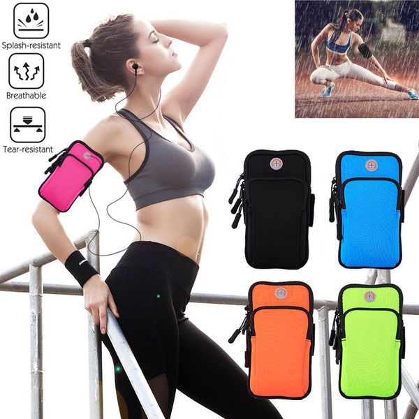 Wasserdichte Handytaschen. Armbandpaket für den Sport. Arm-Telefonhaltertasche, universelle mobile Lauftasche