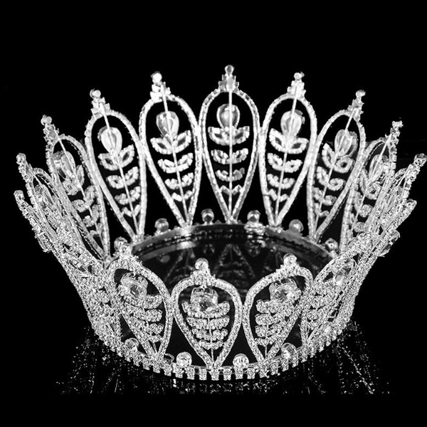 

bridal veils luxury princess tiaras wedding crowns hair accessories, Black
