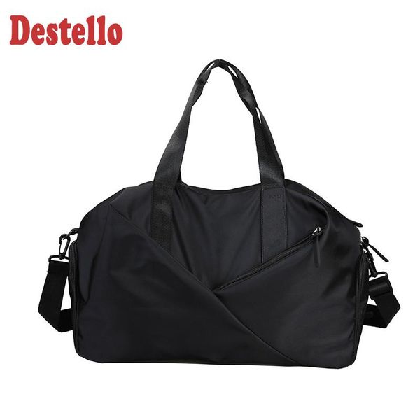 

duffel bags sports fashion men crossbody fitness large capacity outdoor travel handbags waterproof light portable versatile