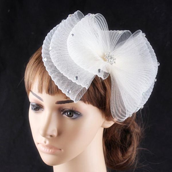 

stingy brim hats black and ivory color fashion fascinator hair accessories crinoline with rhinetone brooch adornd wedding bridal headpiece, Blue;gray