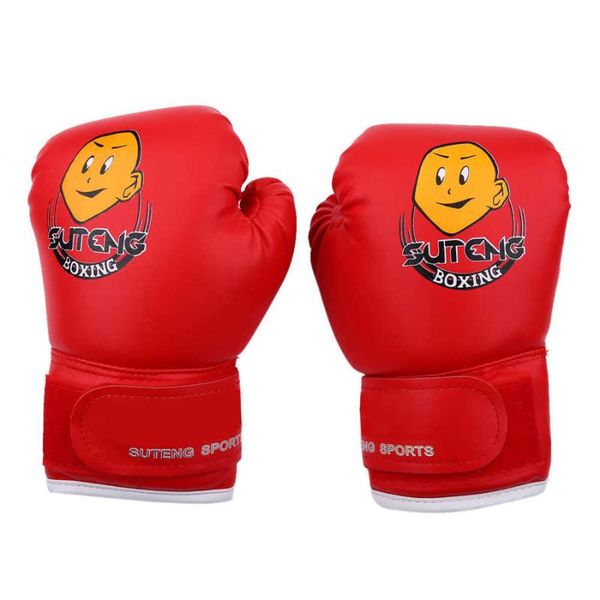 

suten boxing gloves 1pair children sparring training fighting sandbag mitts hunting jackets, Camo;black