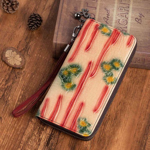 

bags wallet backpack women's purse with large capacity zipper, Black;red