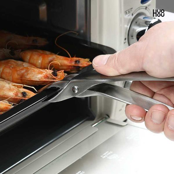 

mats & pads huohou anti-scalding clip bowl dish plate oven stainless steel cooking utensils kitchen tools cook home protect hand heat