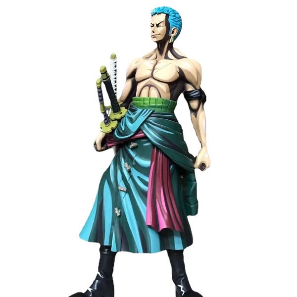 

One Piece MSP Zoro Comic Color Ver. Action Figure Anime Model PVC Figma Statue Collection Toy Desktop Decoration Luffy Friend