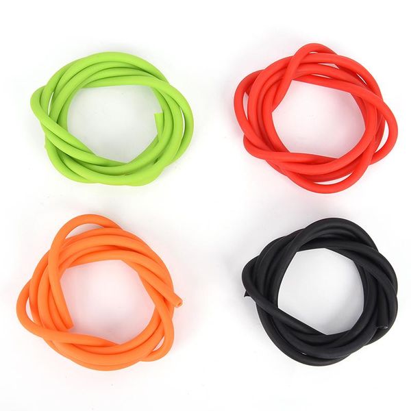 

1.7x4.5mm natural latex stretch replacement band catapults sling rubber1m elastic slings rubber tube outdoor resistance bands