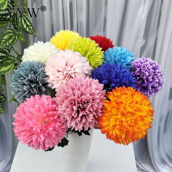 

artificial flowers hydrangea flower branch for home wedding decoration fake party decor crafts decorative & wreaths