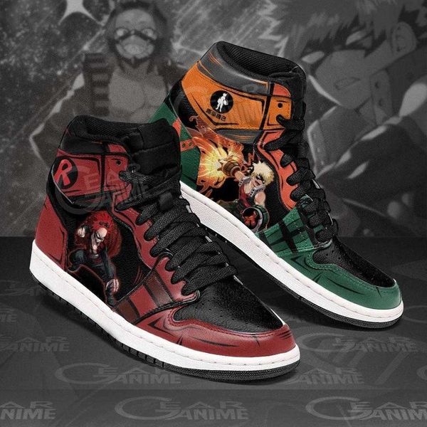 

katsuki eijiro and kirishima bakugo sneakers my hero academia shoes