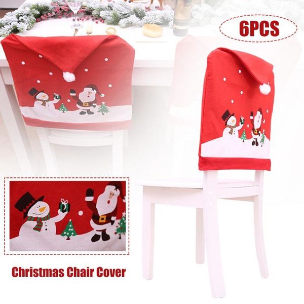

chair covers christmas cover non-woven decoration chairs protection
