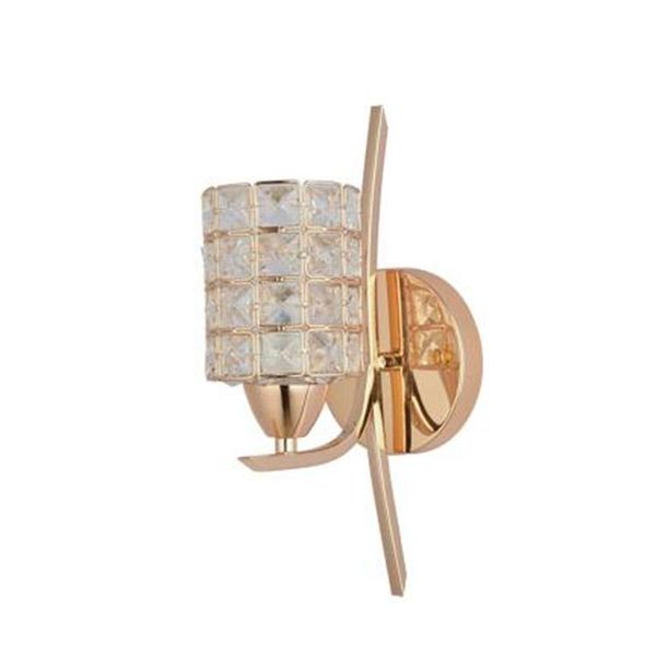 

wall lamp simple modern creative personality iron crystal led light bedside lighting aisle corridor