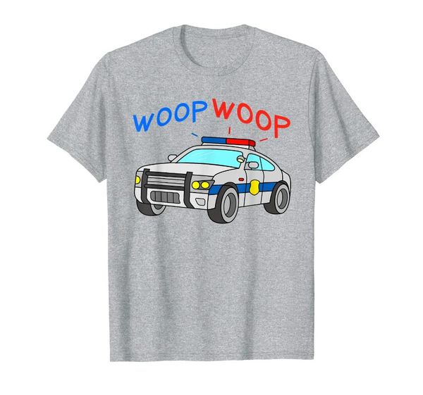 

men's t-shirts cop car t-shirt, White;black