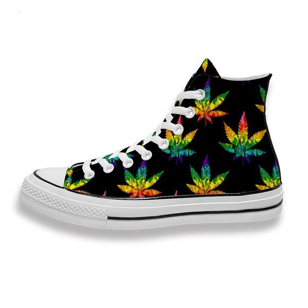 

custom printed colorful water ripple morphine leaf sneakers high mens womens running shoes skateboard diy trainers canvas casual shoe