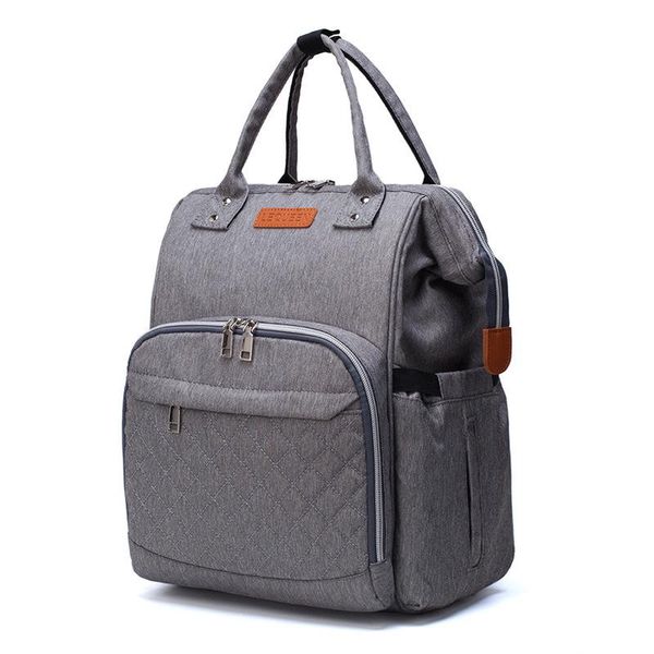 

diaper bags double-shoulder mommy bag multifunctional large-capacity mom oxford backpacks solid casual