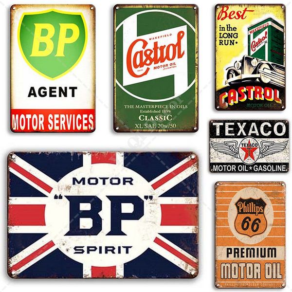 

motor oil plaque tin signs vintage metal sign retro garage decor plaque metal vintage bar pub garage gas station decorativea