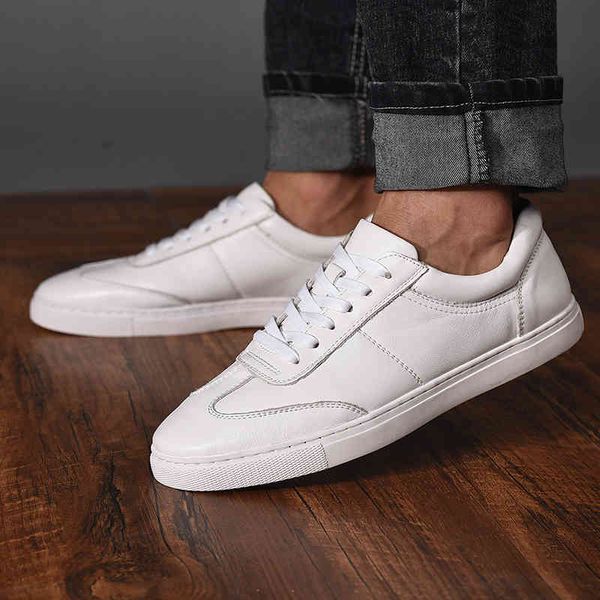

dress shoes fashion 2021 spring and autumn men's formal wear shoes business genuine leather quality casual shoe breathable men 0yfu, Black