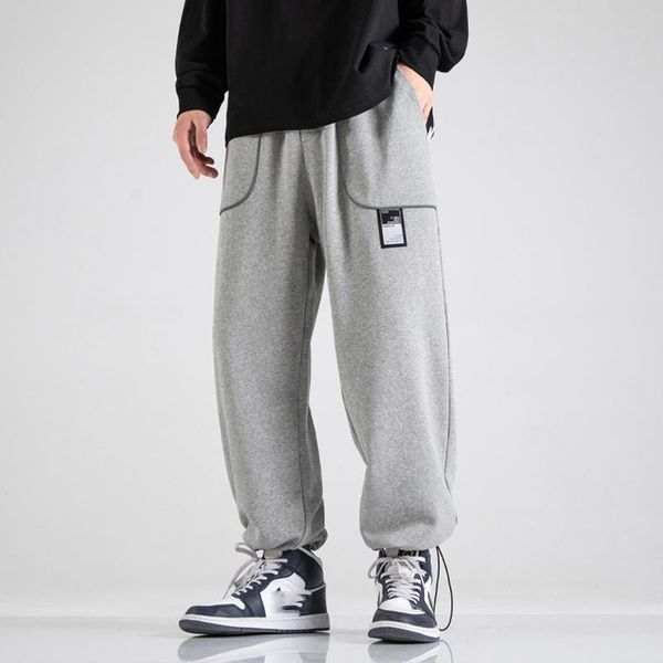 

men's pants 2021 spring autumn black green men fashions joggers casual sweatpants track sweat trouser