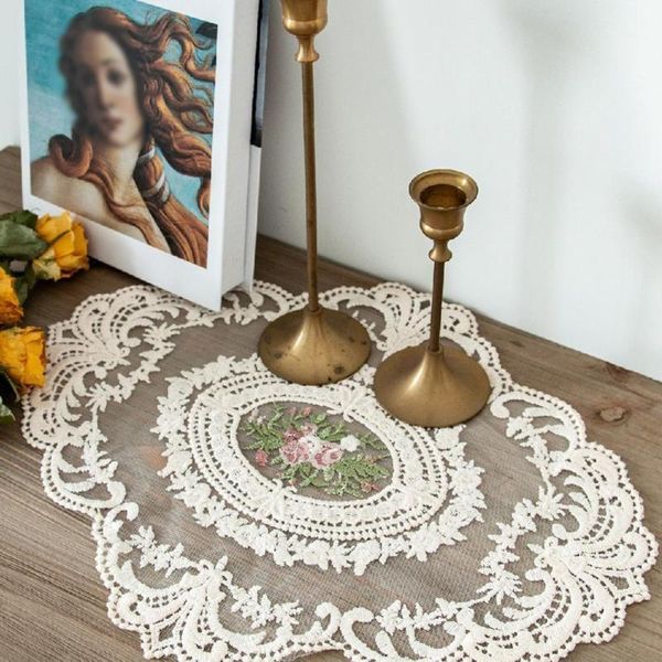 

mats & pads home creative cotton braid handmade macrame cup cushion bohemia style non-slip mat