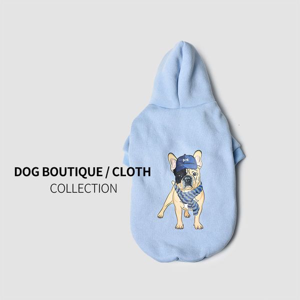 

and pet spring autumn hooded sweater two legged dog pattern printed clothes
