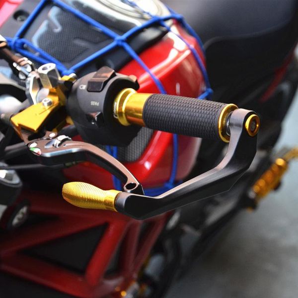

2pcs falling production motorcycle brake clutch levers protection hand protect guard anti-fall cnc aluminum for pit bike atv parts