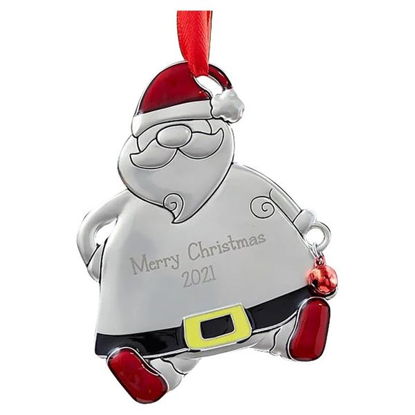 

christmas decorations santa's metal beauty tree pendant toys for kid decoration 2021 year 2022 home decor cristmas dress up
