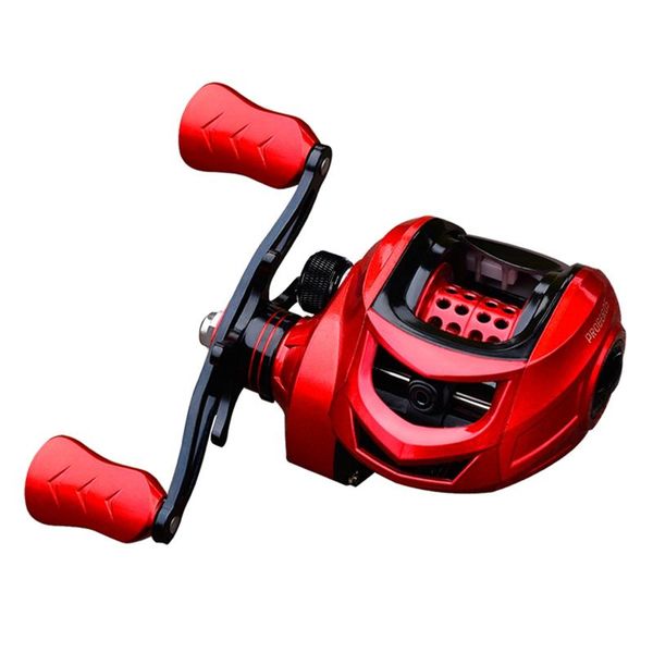 

baitcasting reels 18+1 fishing reel compact design water drop wheel 7.1:1 high speed ratio number of bearings