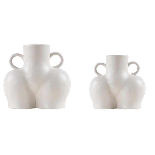 

ceramic body art vase deskfor home office decor flower pot vases