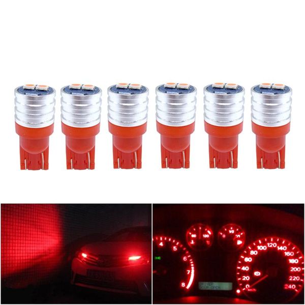 

emergency lights 500/1000pcs w5w t10 led 12v car lamp for auto interior side light 2smd 3030 chip front indicator blub 194 accessories