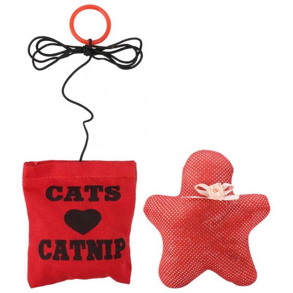 

cat toys lovely sachet toy catnip cute pillow star kitten pet scratch resistant supplies