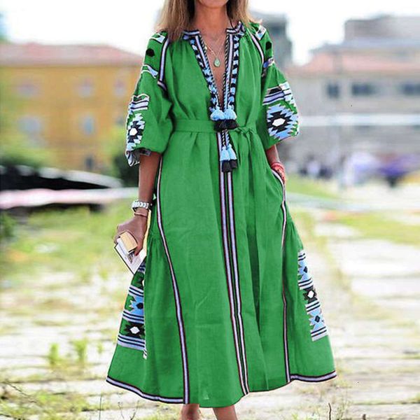 

casual a-line women's dresses hem digital print dress, Black;gray