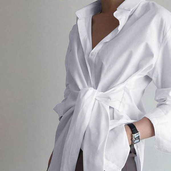 

fashion long sleeve ruched womens blouses solid color office white blue black autumn