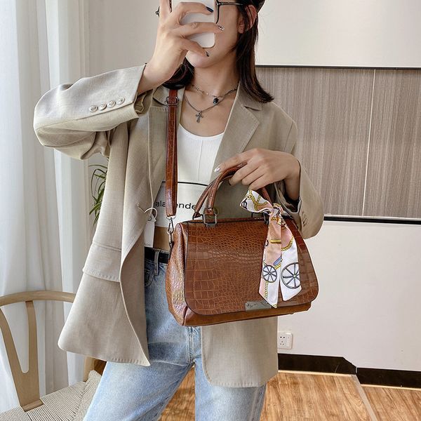 

messenger bags messenger bags women's fashion 2021 crocodile soft leather bag single shoulder cross carrying large capacity lady's