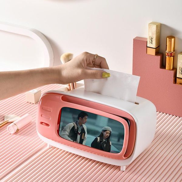 

tissue boxes & napkins creative lightweight tv box home napkin carton tray living room multi-function remote control store cartridge