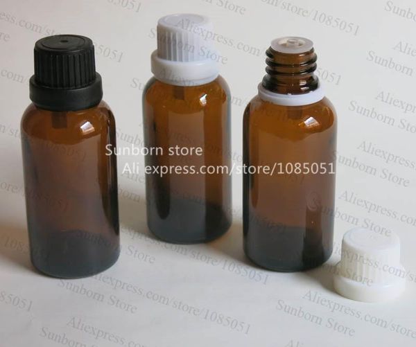 

cc amber essential oil bottle, 30ml brown glass bottle with dropper insert and screw cap, cosmetic storage bottles & jars