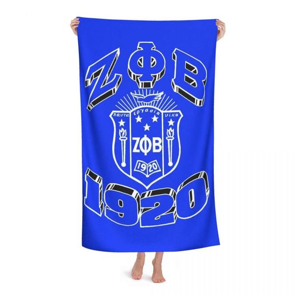 

zeta phi beta bathing towels microfiber bath robe women/man bathroom home textile absorbent shower towel