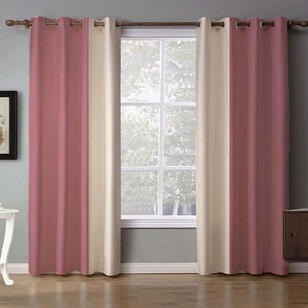 

modern blackout curtains for living room window girl bedroom fabrics ready made finished drapes curtain &